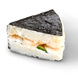 Онигири: Онигири с креветкой – Экспресс суши