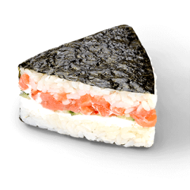 Онигири: Онигири с лососем – Экспресс суши