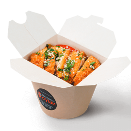 Воки: Вок с курицей с хрустящей корочкой – Экспресс суши